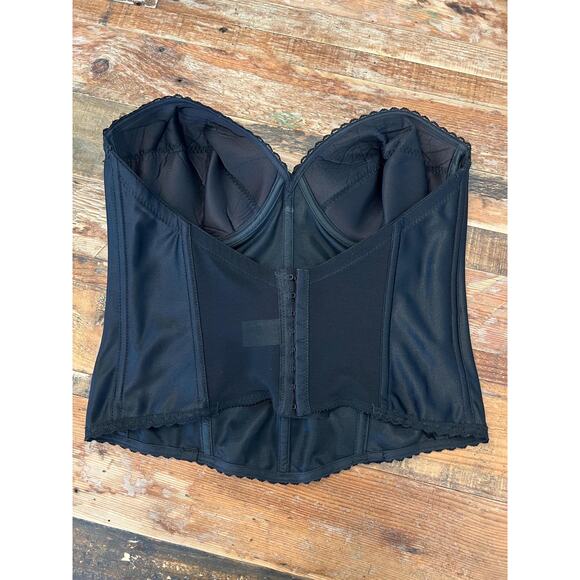 Vintage Vanity Fair Black Bustier Top – 38D - Picture 2 of 5